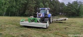 Koszenie traw zestawem Samasz