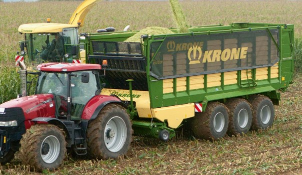 Zbiór Traw nowa przyczepą samozbierająca Krone ZX430.  Sierpc, Drobin
